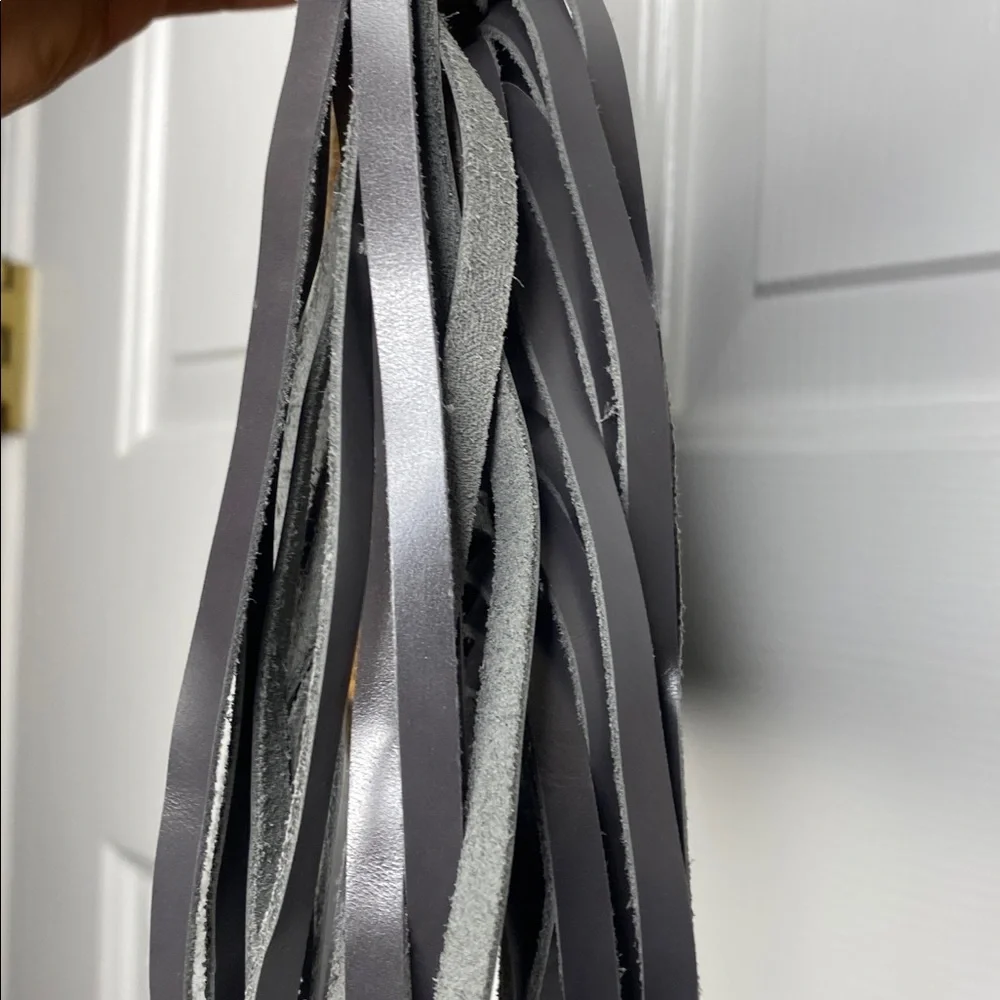 NWOT Dancing Cactus Designs Leather Hair Hide Bag - Picture 7 of 16